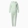 Women's costume (sweatshirt, trousers), pale green color, size 54