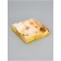 Cookie box, confectionery packaging, "for you", 15 x 15 x 3 cm