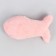 A cat's toy "fish" with a cat's mint, pink
