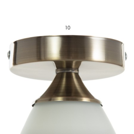 Lamp 91314/1 E27 40W bronze 12x12x18 cm-4