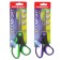 Scissors Erichkrause Comfort, 20.5 cm, handles with anti -slip rubber inserts, mix