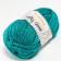 Yarn 70% acrylic, 30% silk "Softy Shine" 50 grams 85 m color 38 viridian