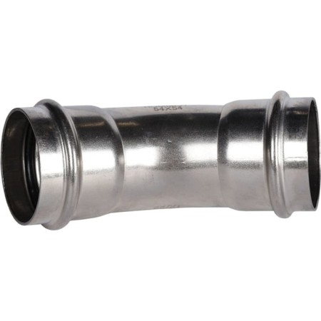 Two-Frame Rommer RSS-0005-000054, VPR-UPR, D = 54 mm, 45 °, press, stainless steel. steel-3