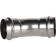 Two-Frame Rommer RSS-0005-000054, VPR-UPR, D = 54 mm, 45 °, press, stainless steel. steel