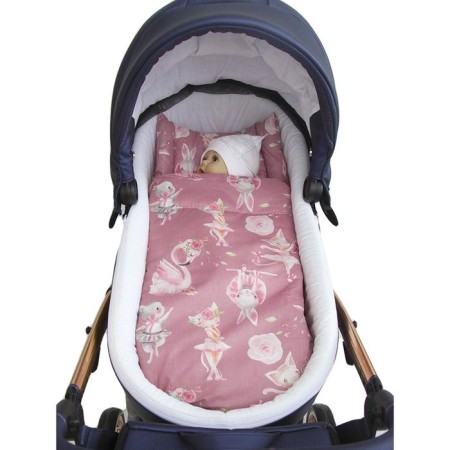Set in the stroller MomMy Star, Print delicate dance, pink color