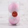 Set of balls plastic D-10 cm, 2 pcs "Rose" Rose
