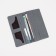 Women's wallet on magnets, gray color