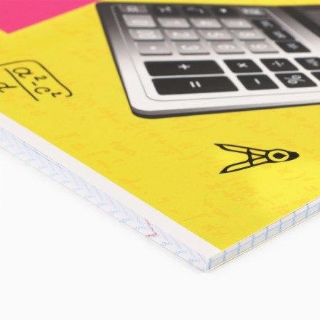 Subject notebook A5, 48 liters on the paper clip “Bright. Algebra "Twin Lac, Uh Lak, Congrev-1