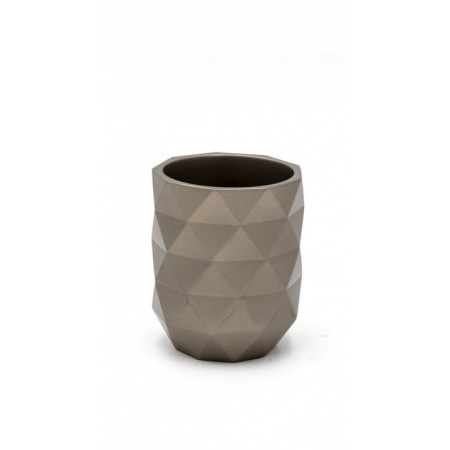 Joyce glass, color gray metallic