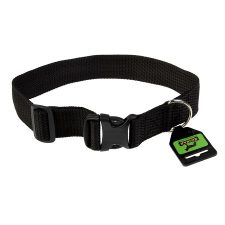 Collar with fastx and half-ring, 45-70 x 4 cm, kapron, mix