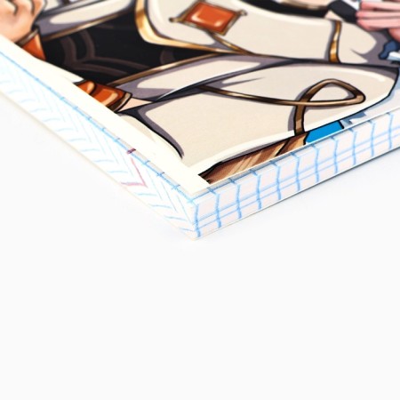 Notebook A5, 96 liters on the paper clip, 4 pcs “Anime” mix-1