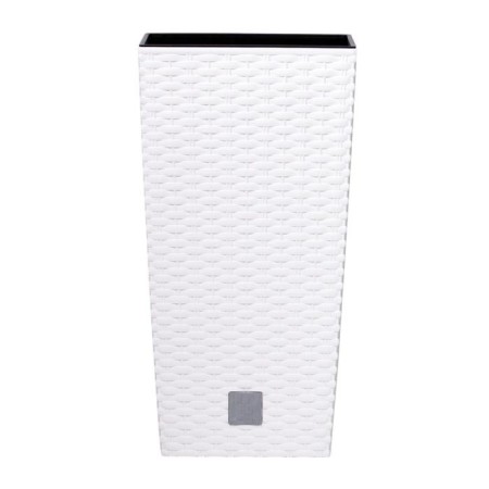 Kashpo Rato Square, 2 subjects: internal and outer capacitance, 11 and 26.6 l, white color