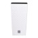 Kashpo Rato Square, 2 subjects: internal and outer capacitance, 11 and 26.6 l, white color