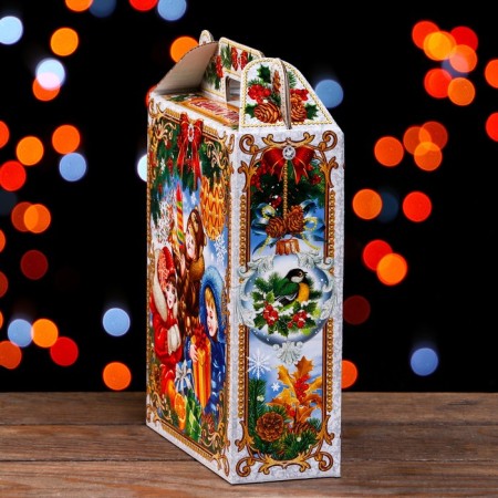 Gift box "Children" in white 16.8 x 7 x 25 cm-3