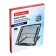 Standing for books, laptops, tablets, Brauberg "Germanium", 240 x 195 x 20 mm, black metal