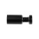 Remote holder for signs, 16x30 mm, black color, set 6 pcs.