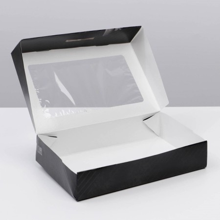 Confectionery packaging, a box with lamination “Real man”, February 23, 20 x 12 x 4 cm-2