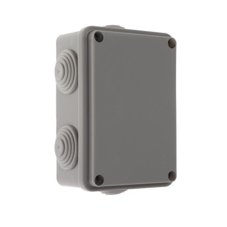 Distribution box Luazon Lighting, 120x80x50 mm, IP55, O/U, with membranes