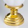 Night "Candle" LED from batteries 2haaa gold 8x8x12 cm Risalux