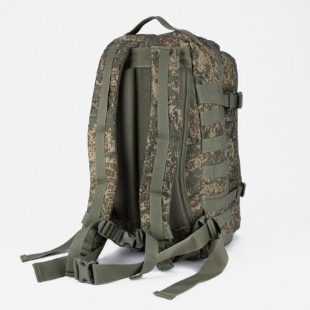 Tactical backpack, TAIF, 30 l, lightning department, outer pocket, camouflage color/green-3
