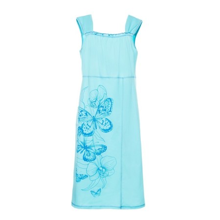 Night shirt female, blue color, size 50-3