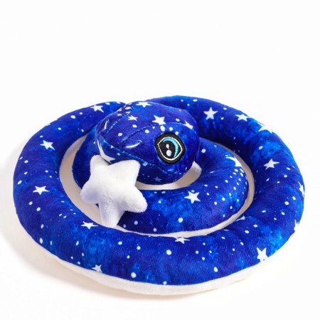 Soft toy "Snake", 20 cm, lunar, with a star-5