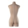 Portnovsky female Victoria mannequin, premium set, size 40, beige color, stand