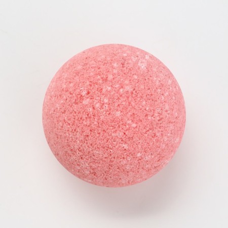New Year. Sex Bomb's bath bomb, 40 g, strawberry aroma, 18+-3