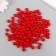 Set of beads "pearls" d 8 mm, 250 gr, red
