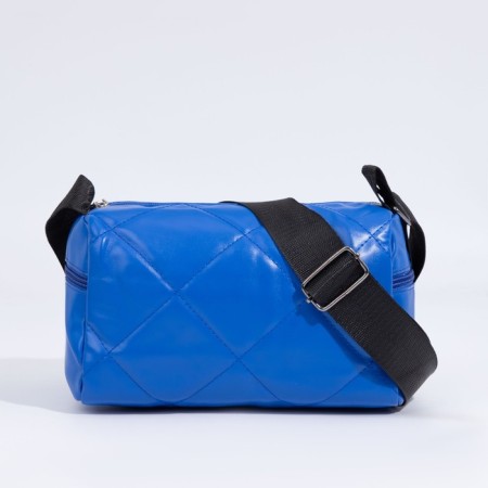Women's bag with lightning, blue color