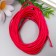Elastic band for creativity "Fabrika Decor" round 2mm, 5 m bright pink