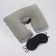 Traveler's set: neck pillow, sleep mask