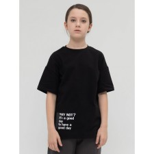 T -shirt for girls, height 164 cm, black color
