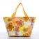 Lightning cosmetic bag, yellow color