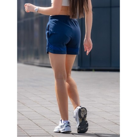 Women's shorts ise, size 44 cm, dark blue color-13