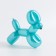 Ball for Twisting latex 150 ", standard, set of 10 pcs., Biryuza color
