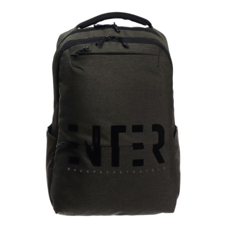 Youth backpack 43 x 29 x 15 cm, Grizzly, ergonomic back, laptop department, khaki-6