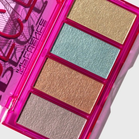 Palette Highlighters Influence Beauty Spectr, tone 01, 8g-4