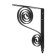 Figure bracket 250x200 Mod.6, black