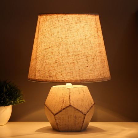 Kira table lamp E14 40W Beige 20x20x29cm-1