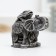 Figure "Elephant on Money" under stone, 7.5x4.5x6cm