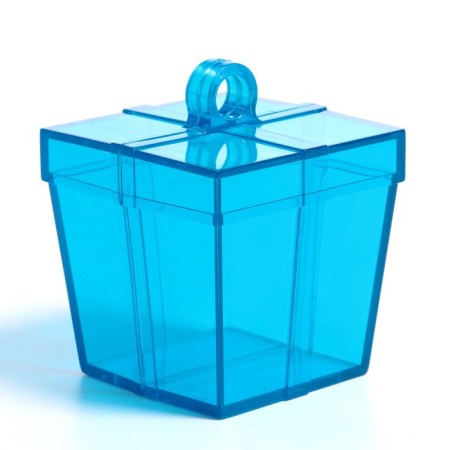Gruzik for balloons "Gift", 8 x 6 x 6 cm, Mix color-1