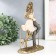 Polystone souvenir "Lovers - Kiss at the parapet" Sand 8x17x25 cm