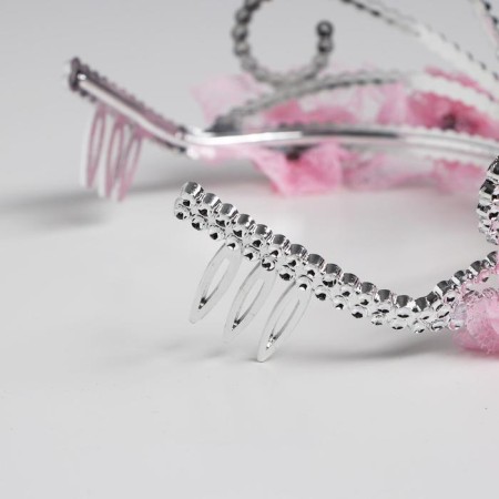 Crown "Heart", pink color-3