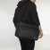 Male bag on lightning, luris, long belt, black color