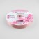Satin tape, 20 mm × 91 ± 1 m, color pink gold No. 146