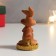 Souvenir Polystone "Hare with coins chest" MIX 4.5x4x8.5 cm