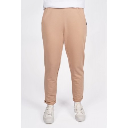 Female trousers, size 48, cappuccino color-5