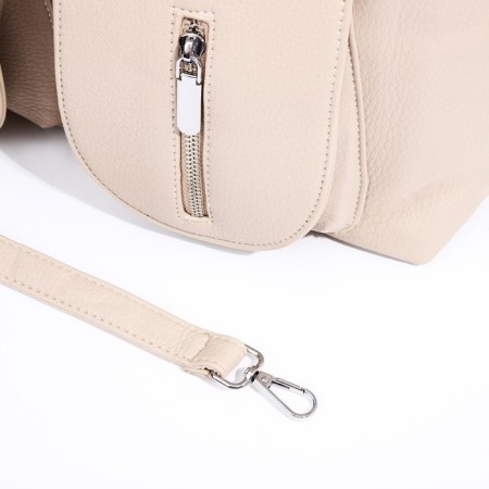 Board of lightning, 3 external pockets, beige color-6