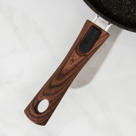Granit Ultra Original pan, D = 28 cm, removable handle, anti -stick coating, black color-3